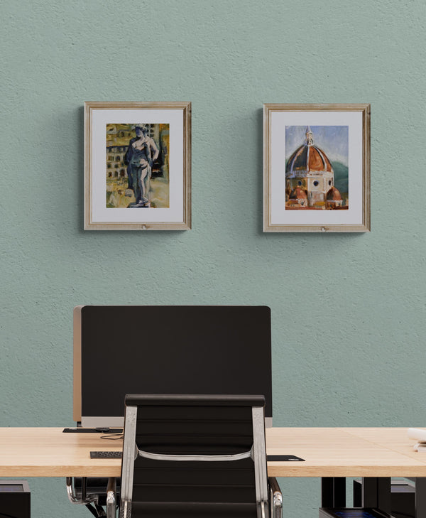 Statue above Florence image 1